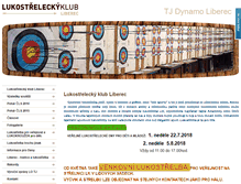 Tablet Screenshot of lukostrelbaliberec.cz